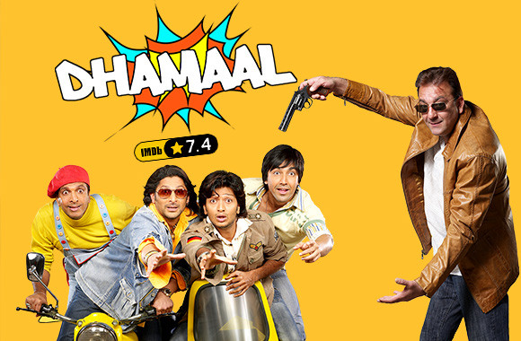 Watch Movie Dhamaal Only on Watcho